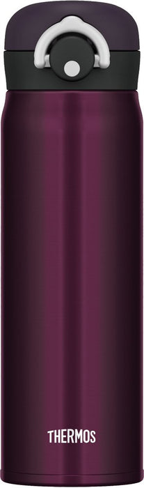 500ml Vacuum Insulated Water Bottle - Midnight Black Jnr-500M-Bk - Made In Japan-Kiichin - The #1 Place for Japanese Goods in Your Hand!