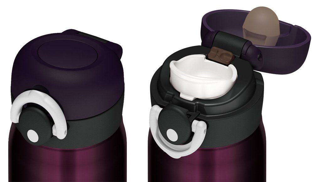 500ml Vacuum Insulated Water Bottle - Midnight Black Jnr-500M-Bk - Made In Japan-Kiichin - The #1 Place for Japanese Goods in Your Hand!