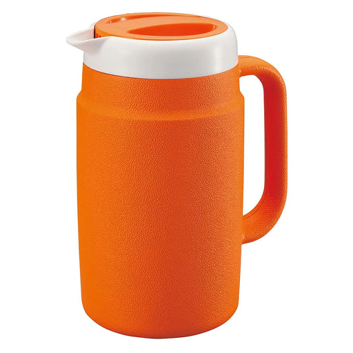 Tiger 1.7L Orange Plastic Water Pitcher - Japanese Made-Kiichin - The #1 Place for Japanese Goods in Your Hand!