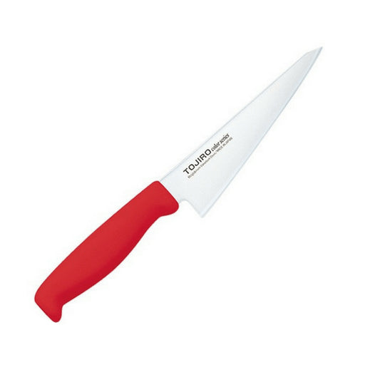 Tojiro Color MV Honesuki Knife - Red Elastomer Handle-Kiichin - The #1 Place for Japanese Goods in Your Hand!