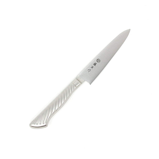 Tojiro Fujitora DP 3-Layer Petty Knife - Stainless Steel Handle 120mm-Kiichin - The #1 Place for Japanese Goods in Your Hand!
