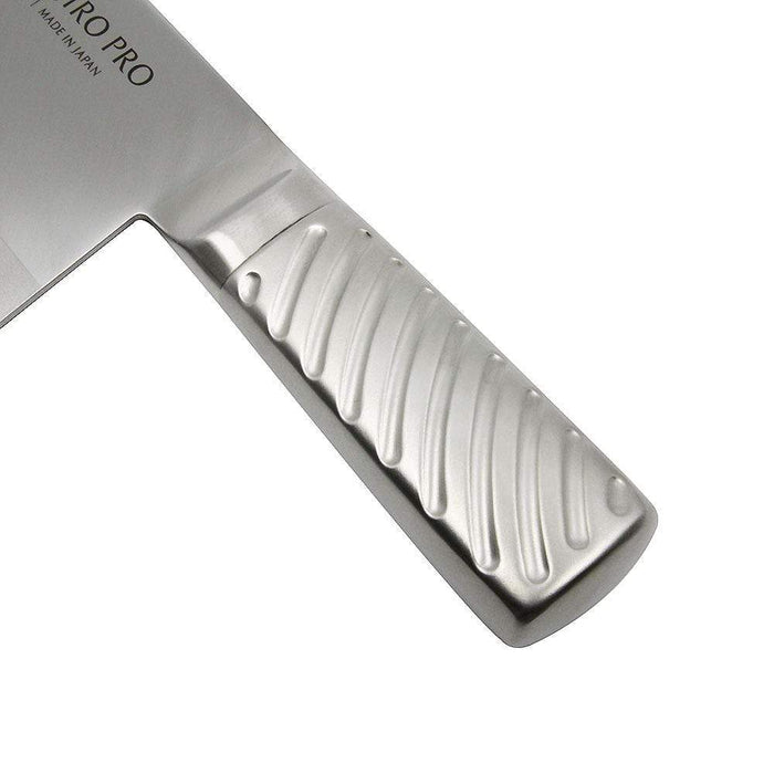Tojiro-Pro Dp 3-Layer Chinese Cleaver - Stainless Steel Handle (220x90mm)-Kiichin - The #1 Place for Japanese Goods in Your Hand!
