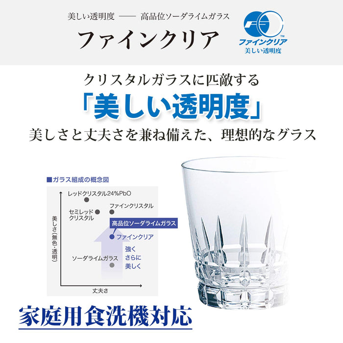Toyo Sasaki Glass 6-Piece Clear 70Ml Cup - Made In Japan J-00301-Kiichin - The #1 Place for Japanese Goods in Your Hand!