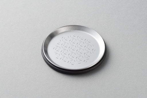 Tsuboe Premium Wasabi Grater Round Plate -Maruzara- Japan-Made Essential-Kiichin - The #1 Place for Japanese Goods in Your Hand!
