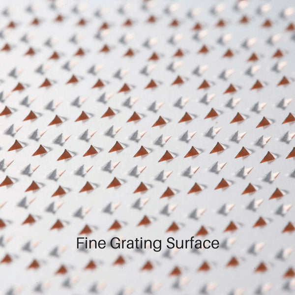 Tsuboe Copper Grater - Dual Coarse/Fine, Super High Cut, 280x165mm-Kiichin - The #1 Place for Japanese Goods in Your Hand!