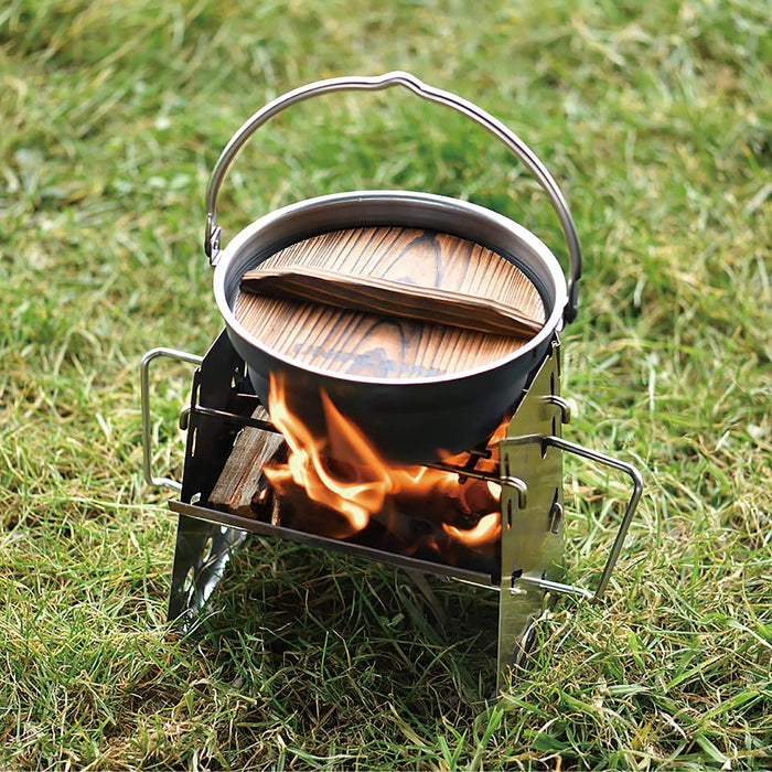 18Cm Uniflame Bonfire Pot - Made in Japan - 659984-Kiichin - The #1 Place for Japanese Goods in Your Hand!