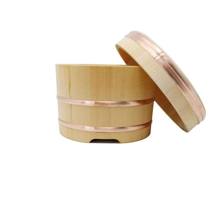 Yamacoh Ohitsu Sawara Rice Container - Authentic Japanese Edobitsu 27Cm-Kiichin - The #1 Place for Japanese Goods in Your Hand!