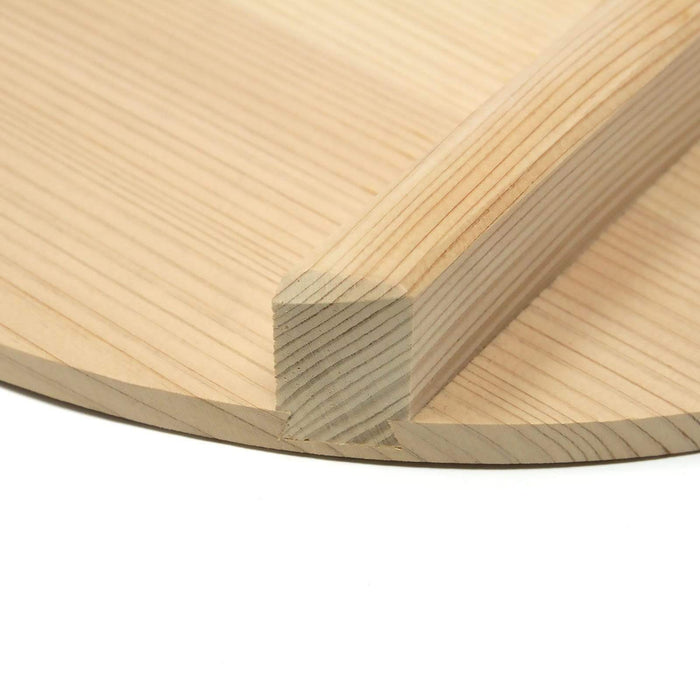 Yamacoh 36cm Hangiri Sushi Rice Mixing Bowl with Round Wooden Lid-Kiichin - The #1 Place for Japanese Goods in Your Hand!