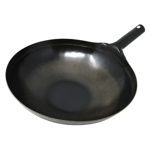 Yamada 45cm Round Bottom Wok - 1.6mm Thickness, Unseasoned-Kiichin - The #1 Place for Japanese Goods in Your Hand!