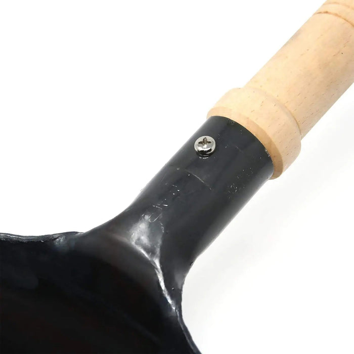 Yamada 27cm Round Bottom Wok with Wooden Handle - 1.2mm Thickness-Kiichin - The #1 Place for Japanese Goods in Your Hand!