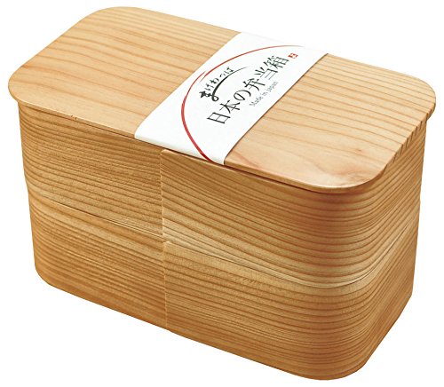 Yamaco Japanese Bento Box 2 Tier | Made In Japan-Kiichin - The #1 Place for Japanese Goods in Your Hand!