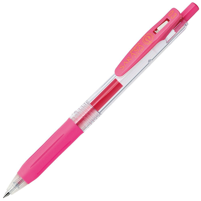 Zebra Sarasa Clip 0.3 Gel Pen - 10 Color Set-Kiichin - The #1 Place for Japanese Goods in Your Hand!