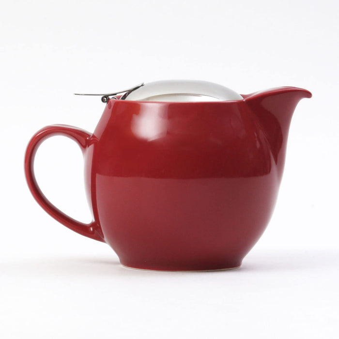 Zero Japan Burgundy Universal Teapot - 450ml Capacity-Kiichin - The #1 Place for Japanese Goods in Your Hand!