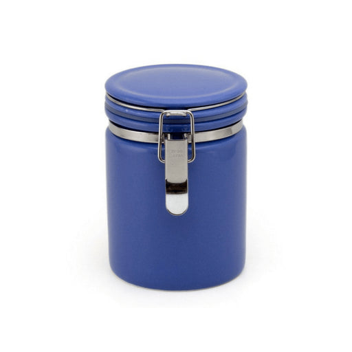 Zero Japan Mino Ware Tea Canister 100 Blue - Premium Ceramic Storage Solution-Kiichin - The #1 Place for Japanese Goods in Your Hand!
