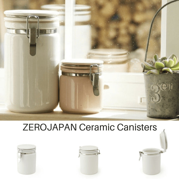 Zero Japan Mino Ware Tea Canister 100 Green - Premium Ceramic Storage Solution-Kiichin - The #1 Place for Japanese Goods in Your Hand!