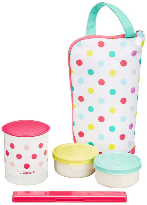 Zojirushi Mahobin 0.24L Bento Box & 0.19L Side Containers Chopsticks & Lunch Bag-Kiichin - The #1 Place for Japanese Goods in Your Hand!