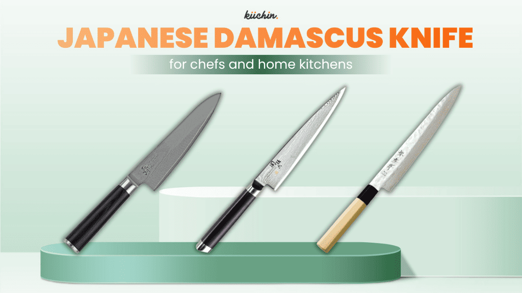 japanese damascus knife​