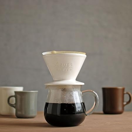 KINTO SCS Coffee Server 2 Cups Heat-Resistant Glass with Scale Gift 27622