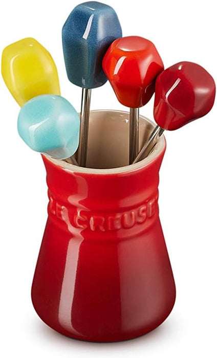 Le Creuset Rainbow Food Pick Set Durable Pintxos Toothpicks Party Essentials