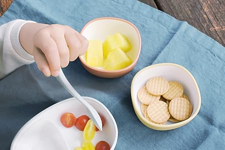 KINTO   Bonbo Orange 300ml Kids Lunch Bowl Dishwasher Safe Baby Gift