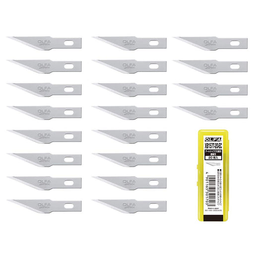 Olfa Professional Art Knife Replacement Blades 20-piece Straight Blade Set Craft Cutter Pen Knife-Kiichin - The #1 Place for Japanese Goods in Your Hand!
