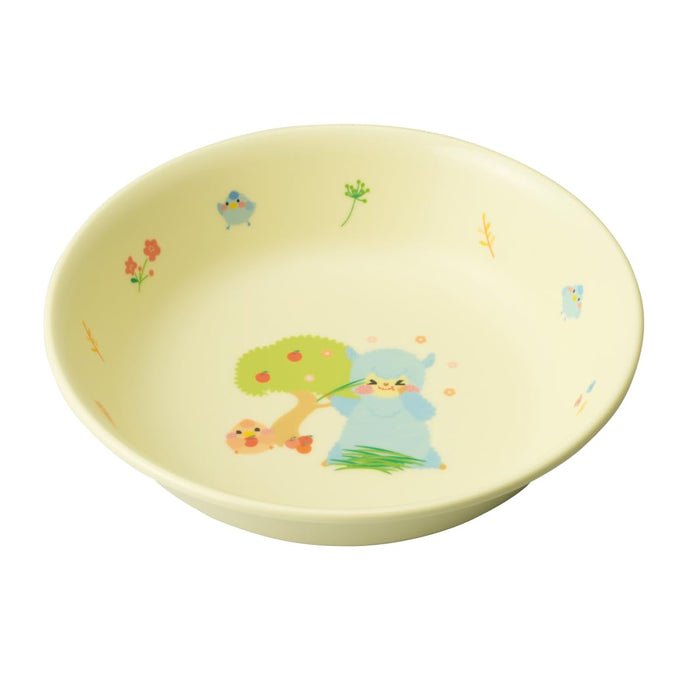 Daiwa Melamine Main Dish Plate Mc-50-Aly in Alpacana Yellow