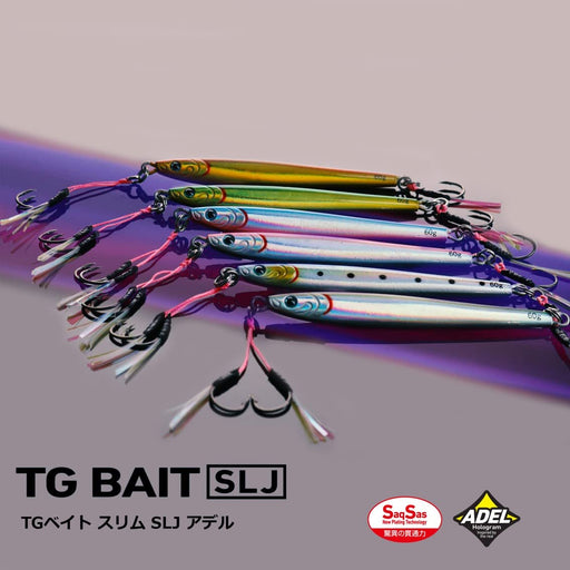 Daiwa Metal Jig Tg Bait Slim 60G Adel Flash Green Gold-Kiichin - The #1 Place for Japanese Goods in Your Hand!