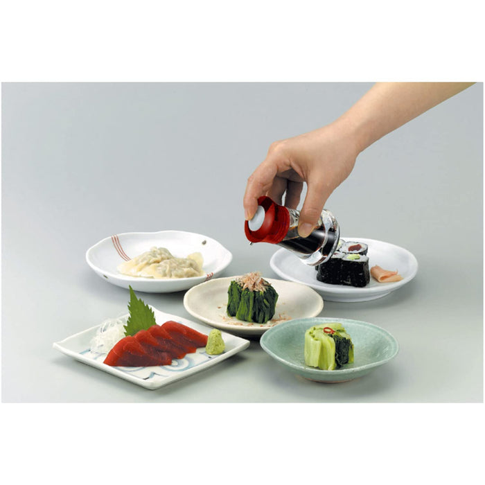 Daiwa Medium Push One Soy Sauce Dispenser in Clear Blue
