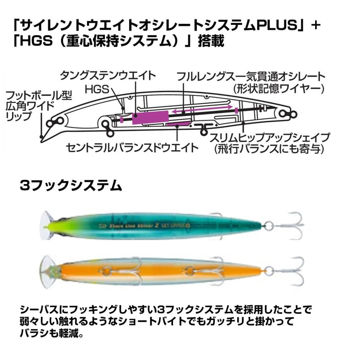Daiwa Shoreline Shiner Z Set Upper 125S Sparkle Lure Konuma Special Edition
