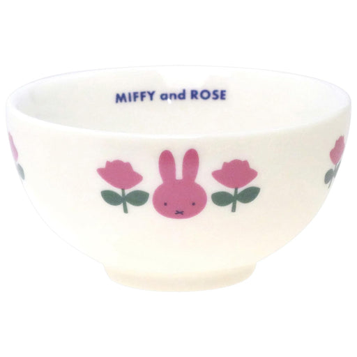 Kanesho Pottery Dick Bruna Miffy Rice Bowl 11cm Pink Japanese Design-Kiichin - The #1 Place for Japanese Goods in Your Hand!
