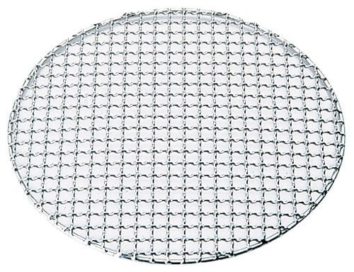 Endo Shoji Round Grilling Net 26Cm Crimp Mesh Stainless Steel Japan Made-Kiichin - The #1 Place for Japanese Goods in Your Hand!