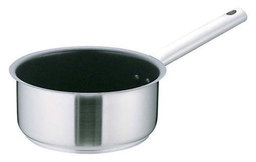 Endo Shoji 24Cm Induction Teflon Shallow Pot Stainless Steel IH Compatible-Kiichin - The #1 Place for Japanese Goods in Your Hand!