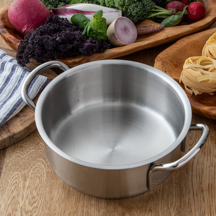 Endo Shoji 20cm Murano Outer Ring Pot IH Compatible Stainless Steel-Kiichin - The #1 Place for Japanese Goods in Your Hand!