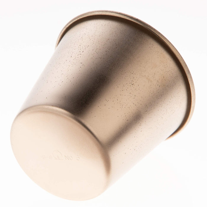 Endo Shoji Commercial Pudding Cup No.2 Fluorine Resin Stainless Steel Japan-Kiichin - The #1 Place for Japanese Goods in Your Hand!