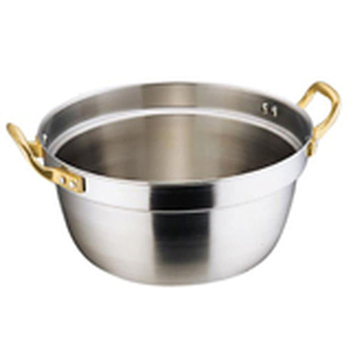 Endo Shoji 27Cm Stainless Steel Induction Round Pot Made in Japan AD03027-Kiichin - The #1 Place for Japanese Goods in Your Hand!