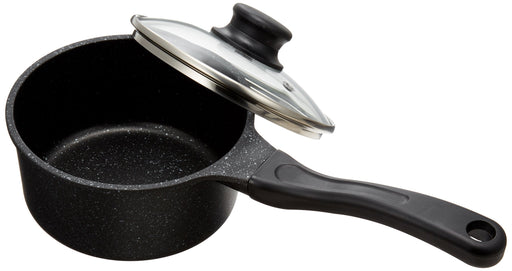 Endo Shoji 16cm Teflon Marble Coat Saucepan IH Compatible Cast Aluminum-Kiichin - The #1 Place for Japanese Goods in Your Hand!