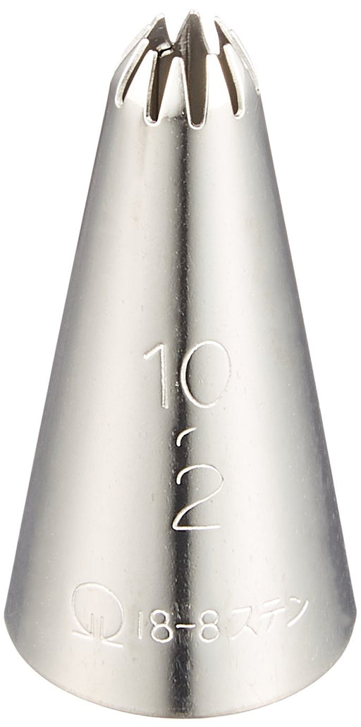 Endo Shoji Flower Nozzle Set 10 Pcs No. 2 Stainless Steel Made in Japan-Kiichin - The #1 Place for Japanese Goods in Your Hand!