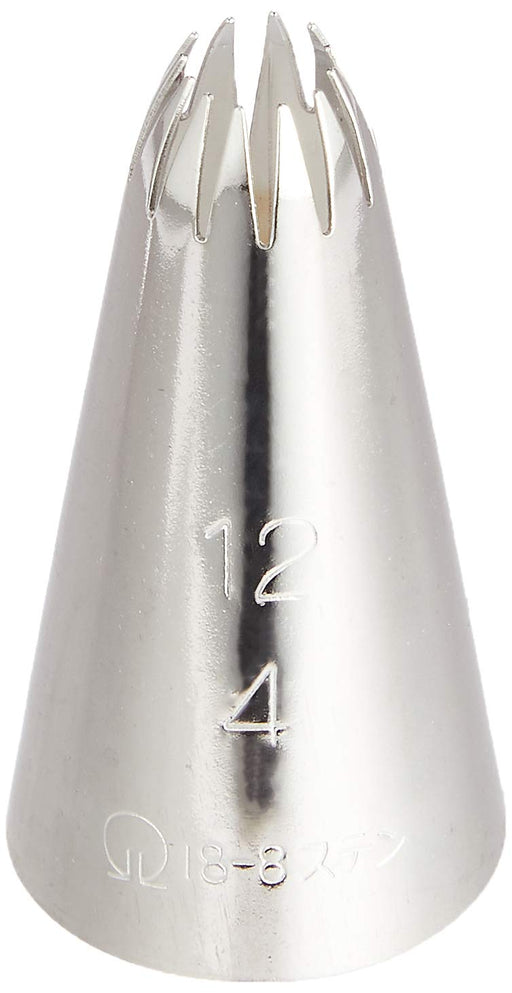 Endo Shoji Nozzle Flower Shape 12 Cuts No. 4 Stainless Steel Made in Japan-Kiichin - The #1 Place for Japanese Goods in Your Hand!