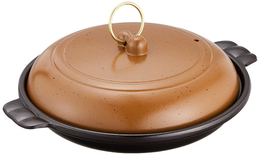 Endo Shoji Yamato 18cm Ceramic Pot Aluminum Made in Japan Commercial Use-Kiichin - The #1 Place for Japanese Goods in Your Hand!