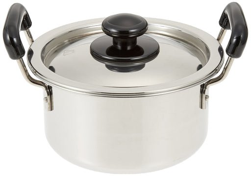 Endo Shoji 18cm Induction Pot with Professional Plastic Handle & Lid Japan Made-Kiichin - The #1 Place for Japanese Goods in Your Hand!