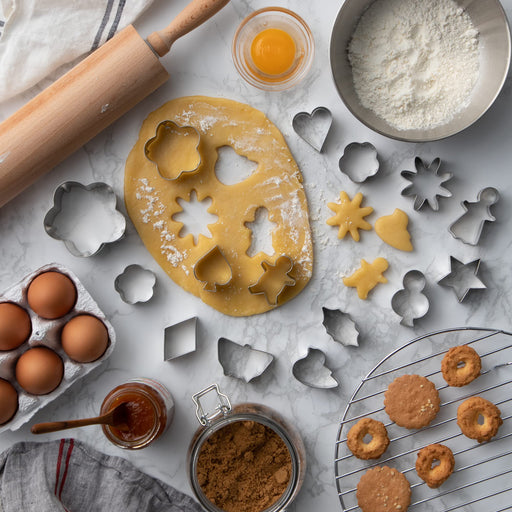 Endo Shoji Silver Cherry Blossom Large Commercial Cookie Cutter Wktw001-Kiichin - The #1 Place for Japanese Goods in Your Hand!