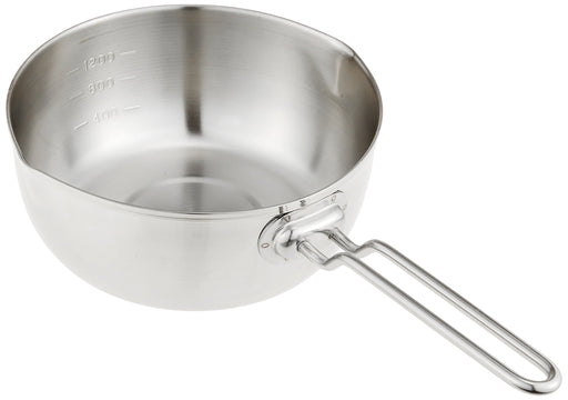 Endo Shoji Tkg 18cm Yukihira Saucepan Rust-Resistant Stainless Steel Pot-Kiichin - The #1 Place for Japanese Goods in Your Hand!