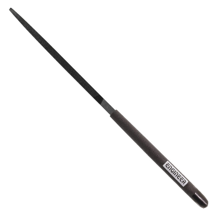 Engineer Tf-14 Jet Black File Medium Grain Square Special Black Dyed-Kiichin - The #1 Place for Japanese Goods in Your Hand!