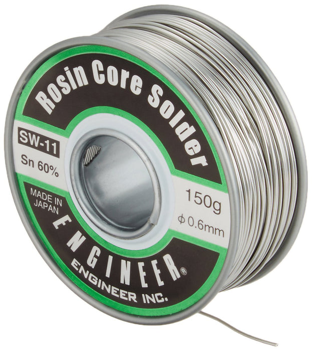Engineer Brand SW-11 0.6mm Solder Wire 150g High-Quality Product-Kiichin - The #1 Place for Japanese Goods in Your Hand!