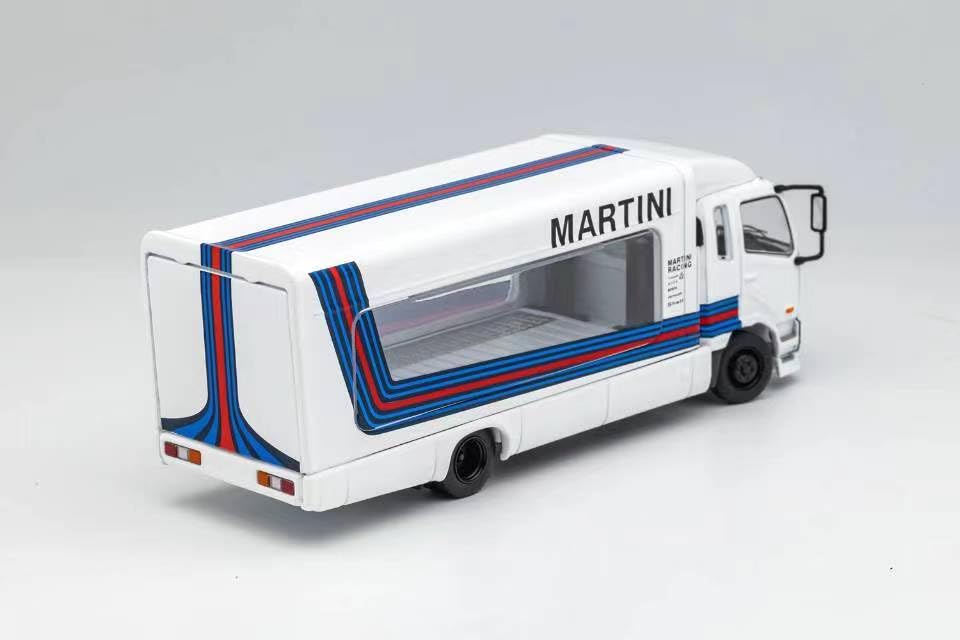 Gaincorp Products 1/64 Mitsubishi Fuso Truck Martini Edition Model-Kiichin - The #1 Place for Japanese Goods in Your Hand!