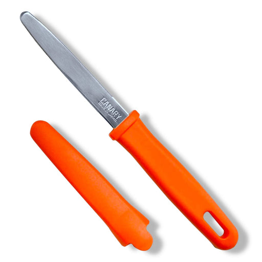 Hasegawa Knives Dan-Chan Cardboard Cutter with Cap Orange 19x0.8x2.2cm DC-191C-Kiichin - The #1 Place for Japanese Goods in Your Hand!