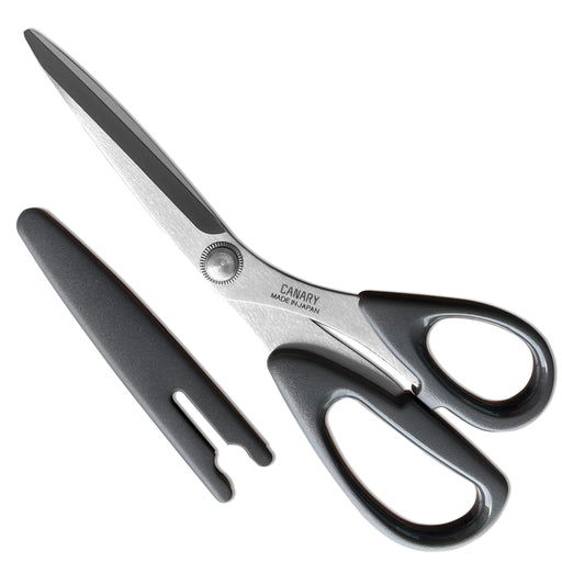 Hasegawa Knives CS-210B Black Cloth Cutting Scissors for Household Use 210mm-Kiichin - The #1 Place for Japanese Goods in Your Hand!