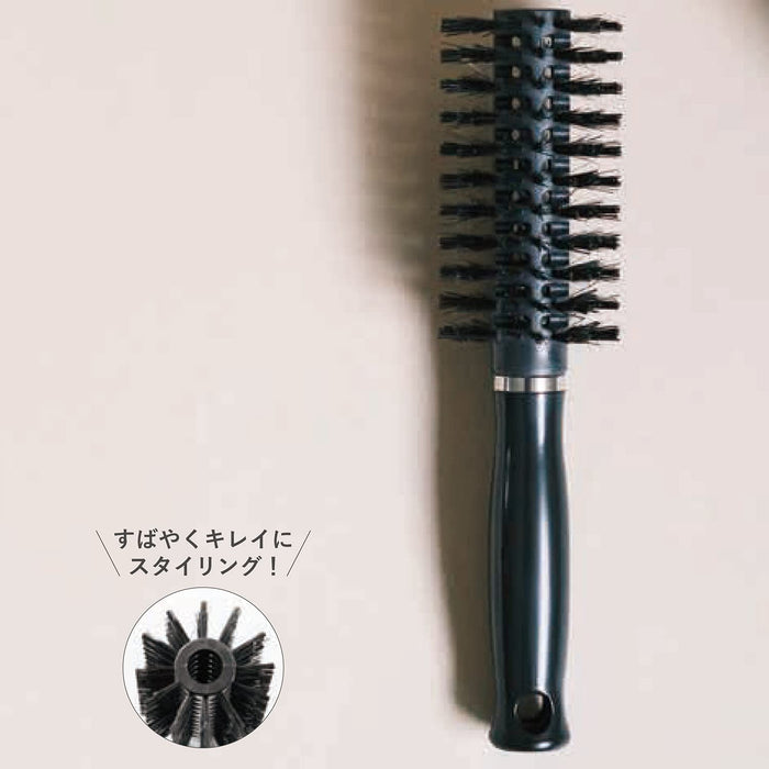 Kai Corporation Natural Bristle Roll Brush 50mm Air Permeable 1 Pack