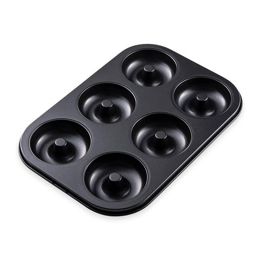 Kai Corporation 6-Piece Donut Mold for Confectionery Making - Kai Kitchen Dl7239-Kiichin - The #1 Place for Japanese Goods in Your Hand!
