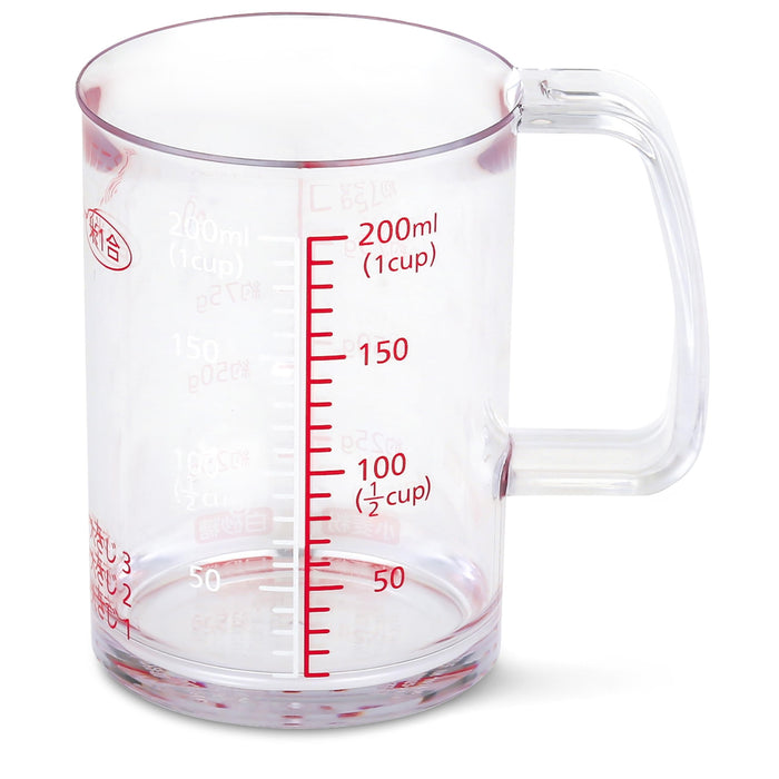 Kai 200Ml Drip Resistant Heat Safe Measuring Cup Dishwasher Friendly